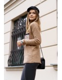 Loose turtleneck with sequin cappuccino pocket 321950 - Online store - Boutique